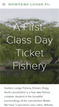 Mobile Screenshot of hunterslodgefishery.com